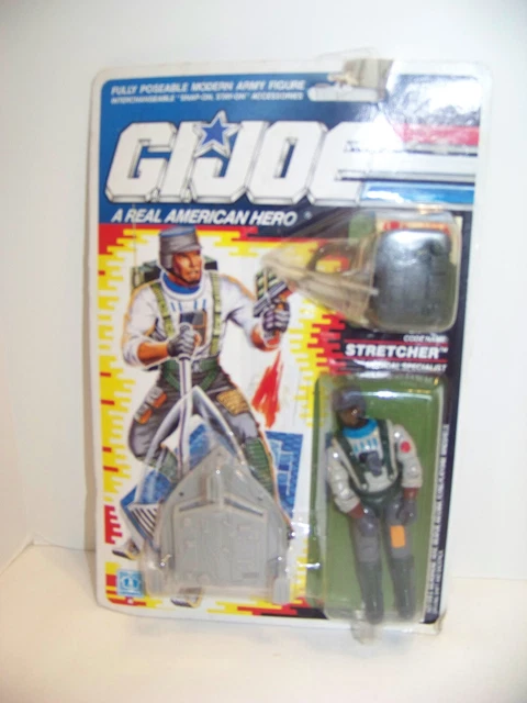 Gi Joe 1989 Hasbro New Stretcher Medical Specialist Gi Joe 1989 Hasbro New Stretcher Medical Specialist