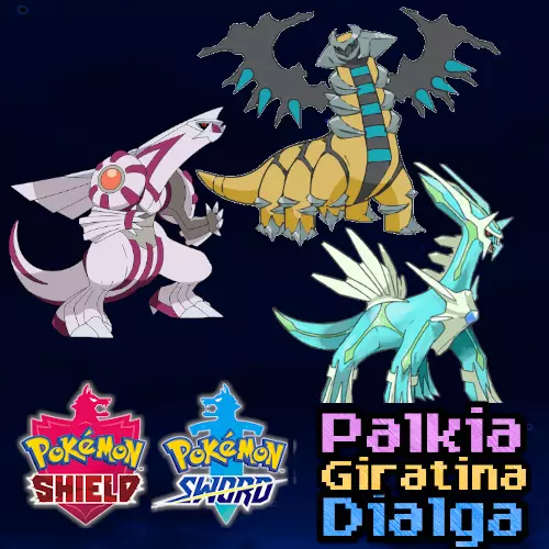 Ultra Shiny 6IV PALKIA / Pokemon Sword and Shield / Sinnoh -  Finland