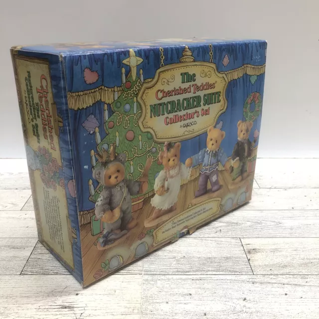 Cherished Teddies - Nutcracker Suite Collector's Set - Item #272388 - 1997 w/box