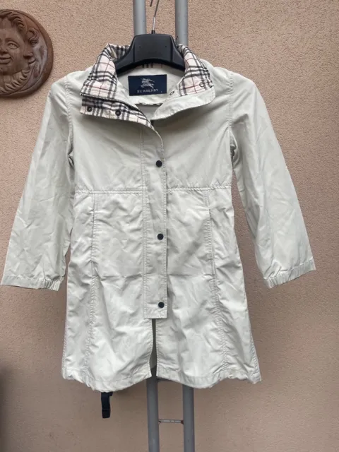 burberry Trench Cappotto Ragazza 6 Anni