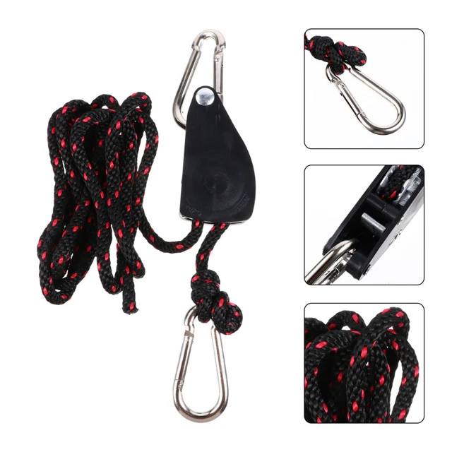 2 Pcs Schweres Seil Pflanze Wachsen Lichtseil Robuster Kleiderbügel