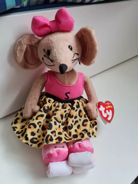 The Beanies Babies Collection New with tags ty Beanies Rastamouse Scratchy 2012