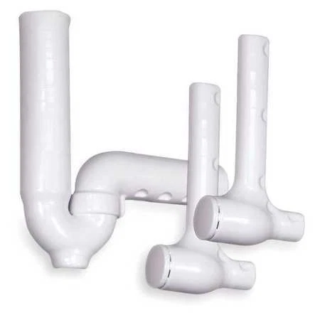 Truebro 82193 1-1/4- 1-1/2 " Dia., Molded Vinyl, Trap, P-Trap Cover (Two Angle