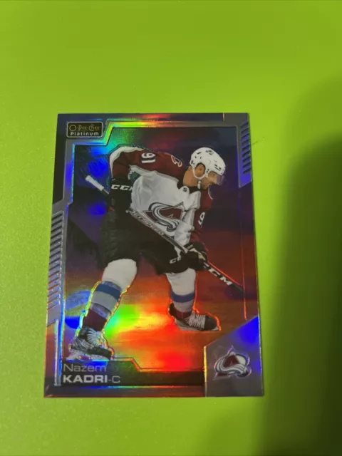 2021 OPeeChee Platinum NAZEM KADRI Sunset #91 Avalanche