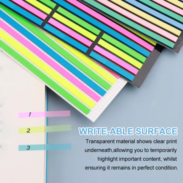 Highlighter Tape Morandi Neon For Annotating Books Students Teachers Clear