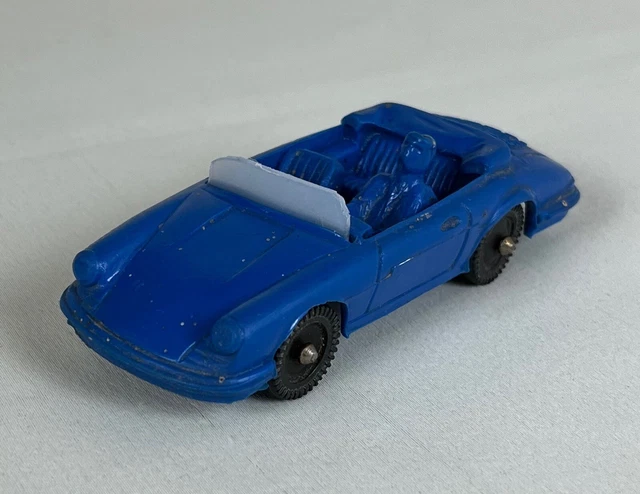 Ancien jouet vintage porsche 928 rico filoguidé année 60 en ance