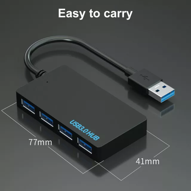 Usb Hub for Connecting Peripherals Computer Ultra-thin 4-port 3.0 Pc