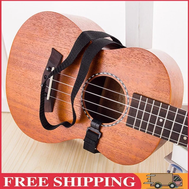 Verstellbare Nylon Neck Strap Sling mit Haken für Ukulele Gitarre Mandoline