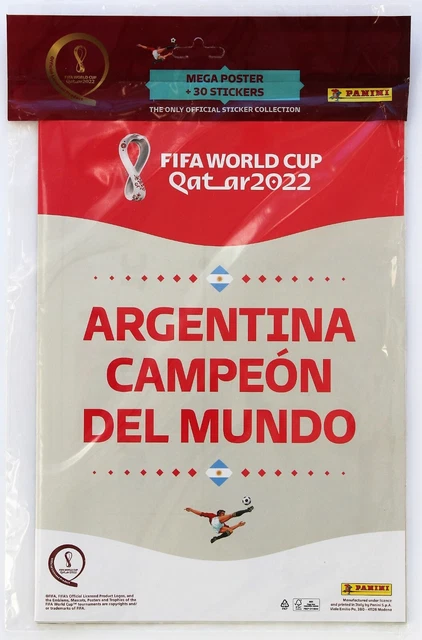 Panini World Cup 2022 Qatar Stickers – 10 Pack, Regular Foil/Glitter/Hologram, Complete Your Album! 8 thumbnail image