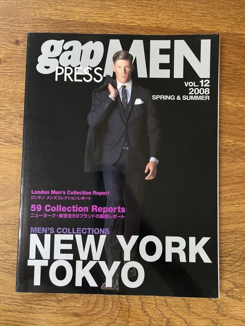 【希少】gap PRESS MEN ニューヨーク／東京12冊2007〜2013￼ 希少】gap PRESS MEN ニューヨーク／東京12冊2007〜2013￼ GAP PRESS