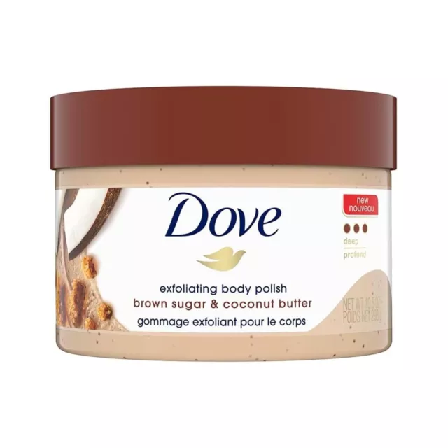 Dove Peeling Body Polish Scrub, 298 g