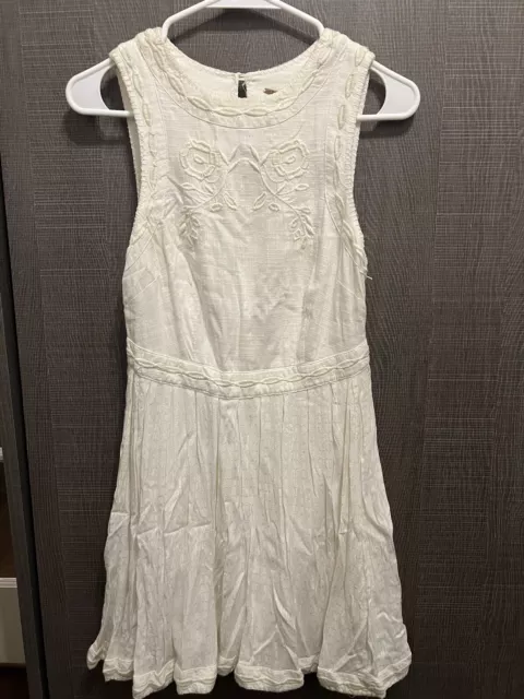 Free People Women’s Birds of A Feather Dress size 0 (White)