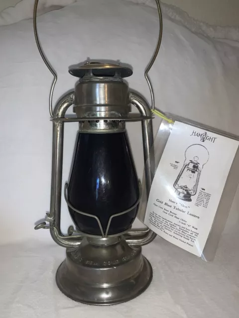 Ham's Gem Cold Blast Lantern Rochester N.Y U.S.A 1887-1914 