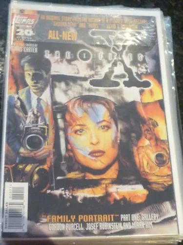 THE X-FILES Comic - Vol 1 - No 20 - Date 07/1996 - Topps Comics