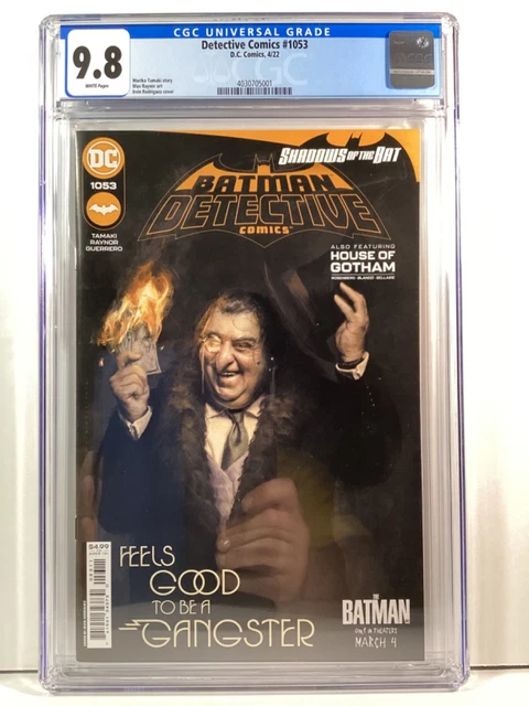 DETECTIVE COMICS (2016 3rd Series) #1053A CGC 9.8 “FEELS GOOD TO BE A GANGSTER!”