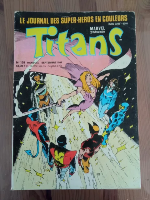 TITANS n° 128 - BD Semic comics - BE/TBE