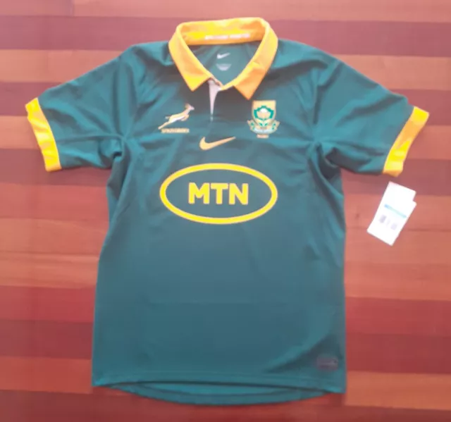 South Africa Rugby Shirt 2023 Nike Jersey Top Springboks Medium BNWT