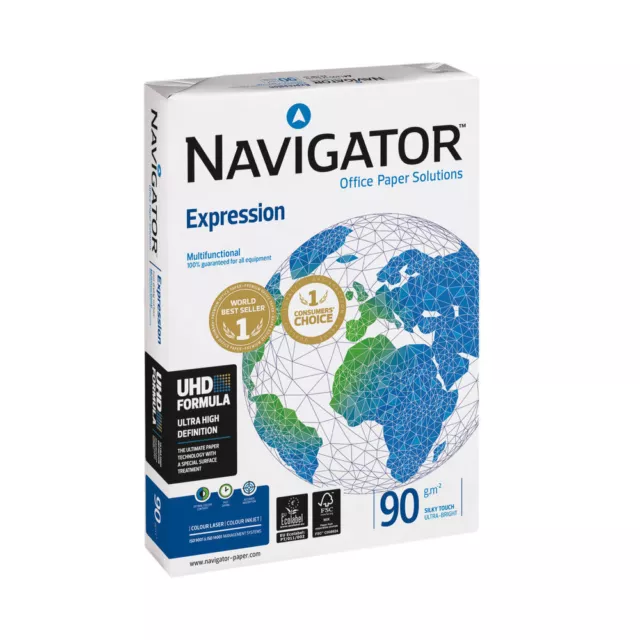 Navigator A3 Expression Papier 90gsm (Paquet De 500) NAVA390