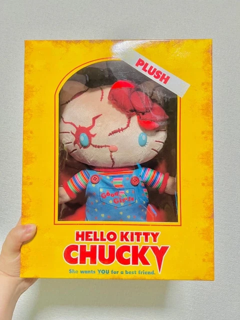 USJ Limited Edition Hello Kitty X Chucky Halloween Plush Toy Set In Box - Foto 6