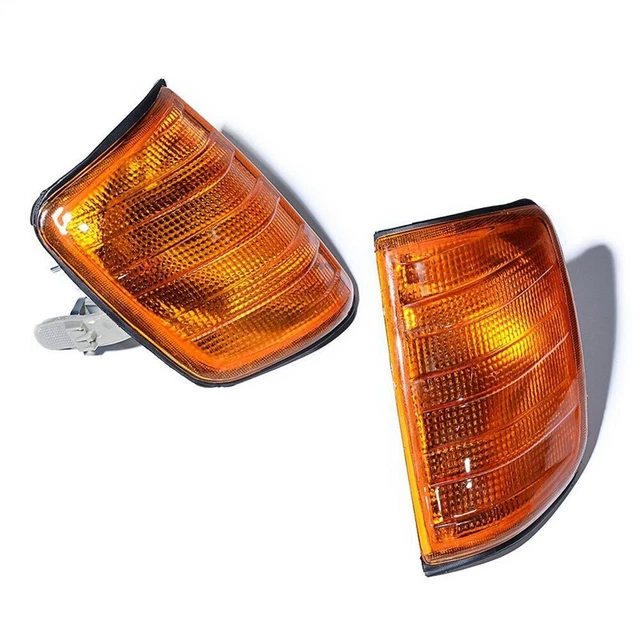 Corner Light Turn Signals Lights For 1985-1995 Mercedes-Benz E-Class W124 E300