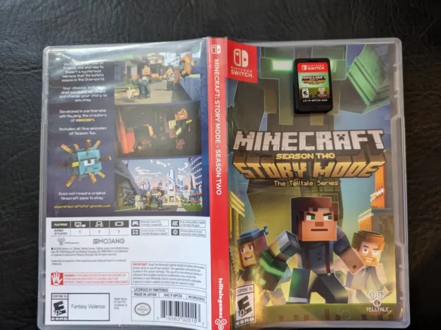 PS4 Minecraft Story Mode Season 2 Two EXCELLENT Condition PS5 Compatible