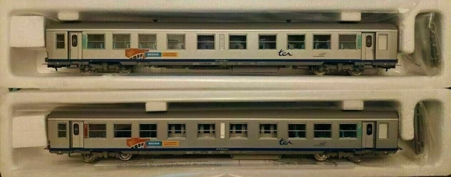 Coffret LS Models 2 Voitures Voyageurs USI TER Languedoc-Roussillon 40002 - NEUF