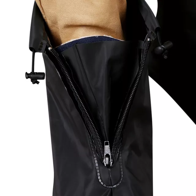 Reusable Non-Slip Wear-resistant Rainboots Waterproof Shoe Cover Mid-tube New