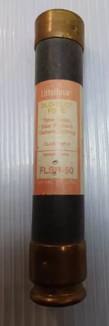 FLSR 50amp Class RK5 Dual Element Time Delay 600V Fuses NOS Littelfuse