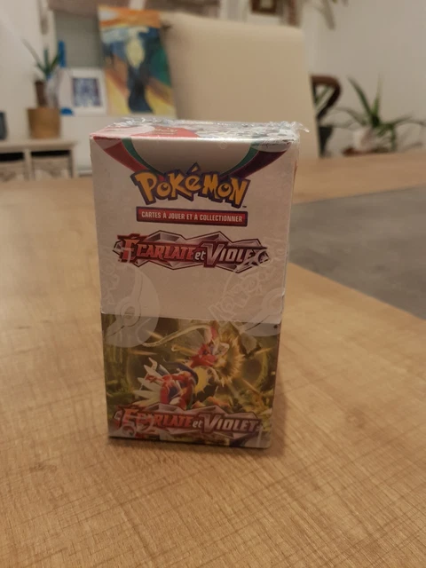 Demi Display Pokemon Ecarlate Et Violet Neuf FR Scellé