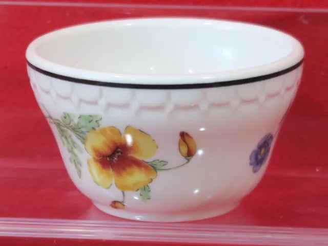 Vintage Southern Pacific China Bouillon Bowl -Prairie Mountain Wildflowers -Rrbs