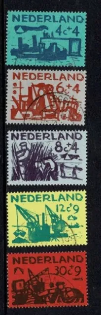 Netherlands Nederland 1959 Cultural & Social Relief Fund Set 5 Very Fine Used