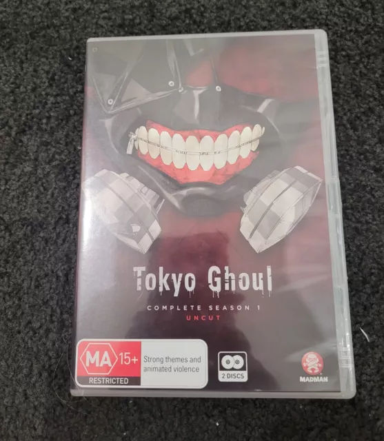 Tokyo Ghoul First Season 2 Blu-Ray + Extras New Sealed (Sleeveless Open) R2