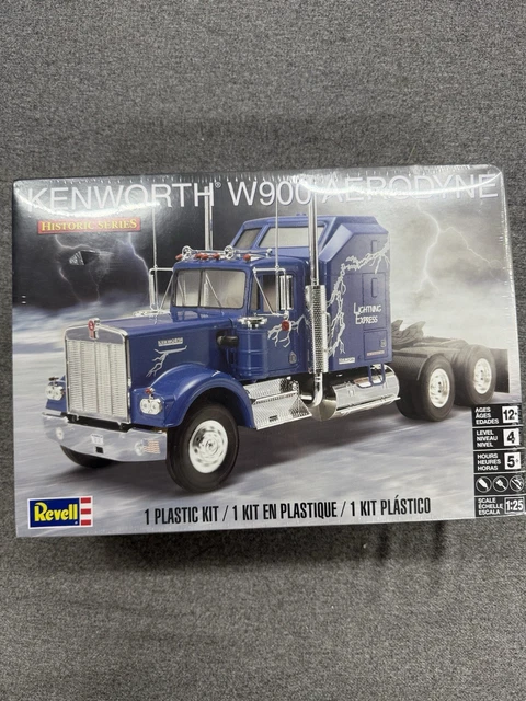 Maquette Revell Kenworth W-900 1:25, 07497 – Rare, Neuf Scellé