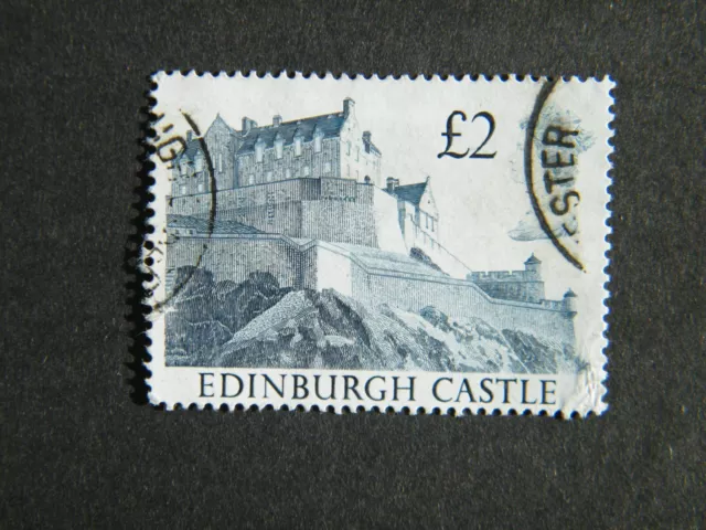 GB 1988 British Castles. £2 Edinburgh Castle Used.