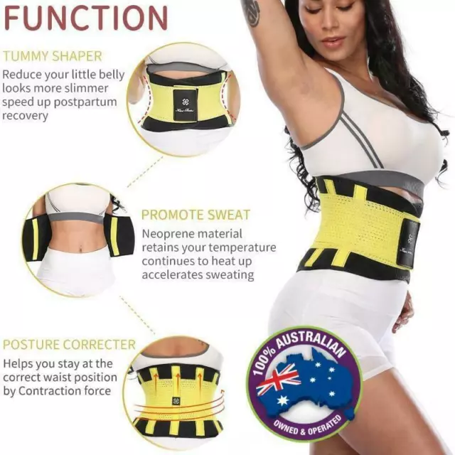 Fitness Xtreme Power Thermo Body Shaper Waist Trainer Corset Slimming Workout 3