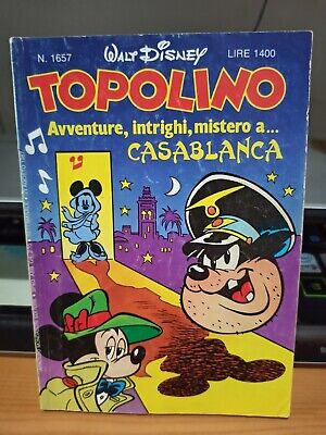 TOPOLINO ed. Mondadori 1987 n. 1657
