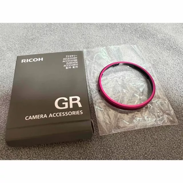 RICOH GRⅢx Limited Purple Ring Cap GN-2  From Japan Fedex Open Box