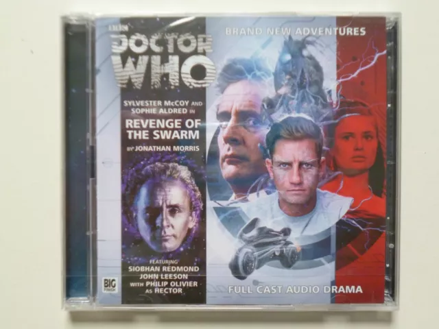 Big Finish Doctor Who audio drama CD 189: Revenge of the Swarm. New, sealed