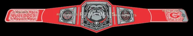 Georgia Bulldog National Championship Title Belt With Updated Logo 2022