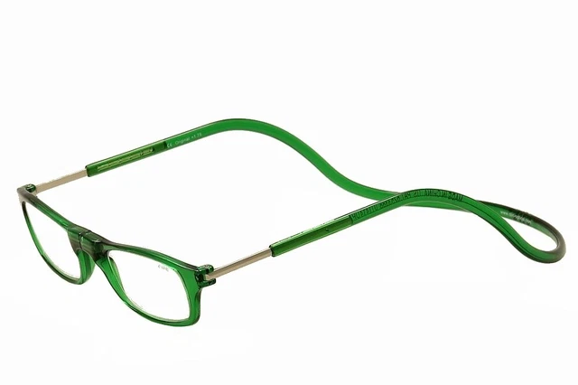 Clic Reader Eyeglasses Original Readers Emerald Magnetic Reading Glasses +2.25