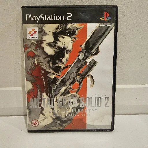 Metal Gear Solid 2 Two Sons of Liberty PS2 Sony PlayStation Game Free Post PAL