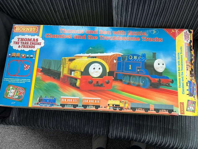 LARGE HORNBY THOMAS the Tank Engine Clockwork Train Set New In Box £60. ...