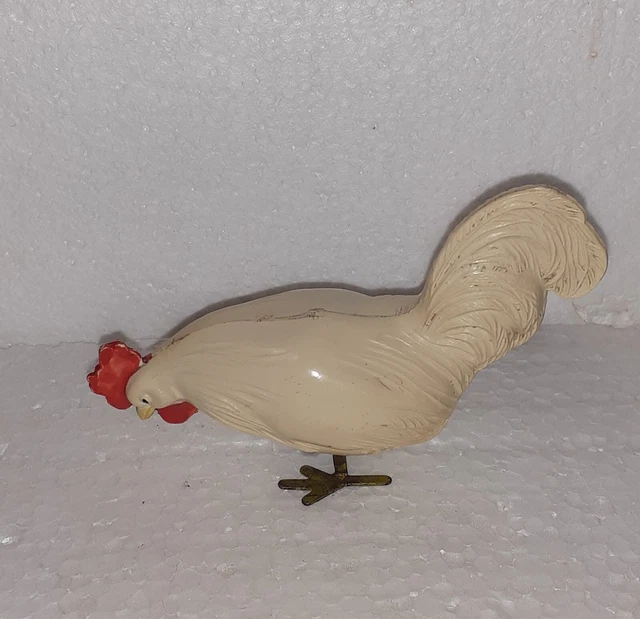 Jouet Mécanique Ancien GEGE Picoco - Le Coq Qui Picore En Marchant - Occasion