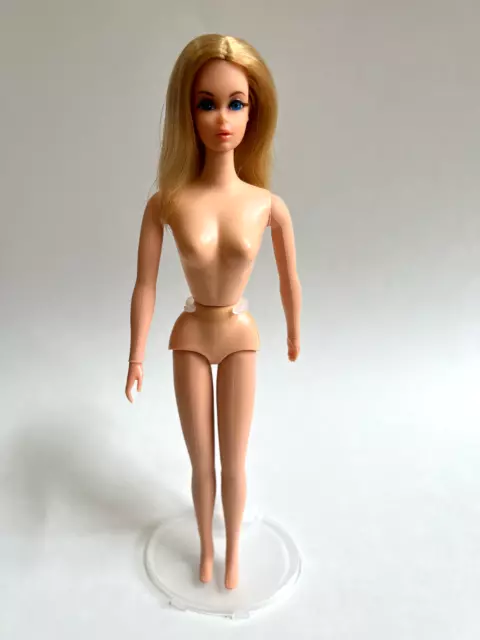 Vintage Barbie Doll Blonde TNT MOD Era, Gorgeous Face & Silky Hair, Mattel READ