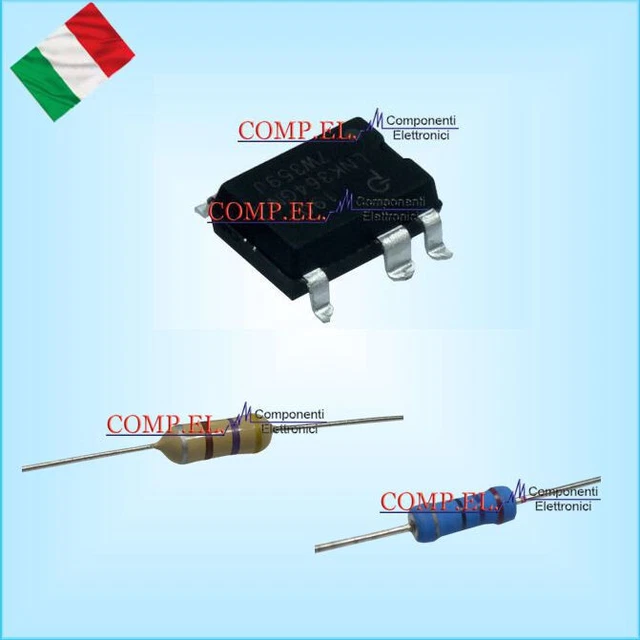 Kit Riparazione LNK364PN e componenti comuni su schede ELECTROLUX ZOPPAS A&G 2W