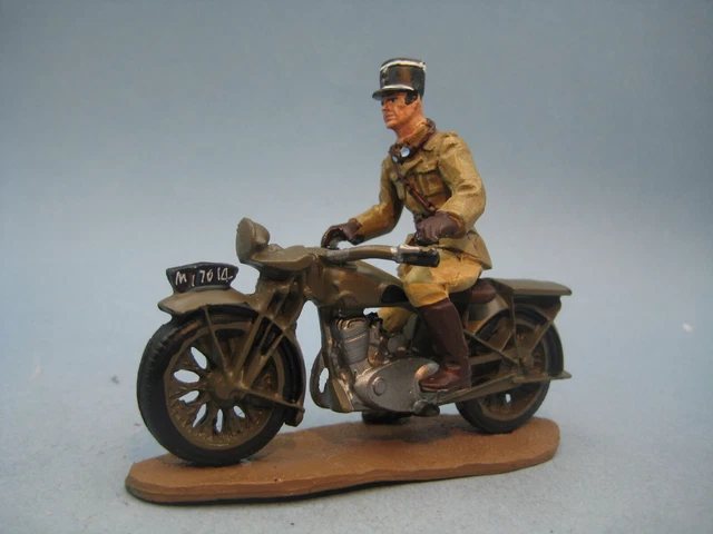 Plomb  Rare Moto- Rene Gillet - Gendarmerie