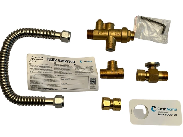 Water Heater Tank Booster Pro Mixing Valve 3/4"  CashAcme 24643Z MINOR BLEMISHES