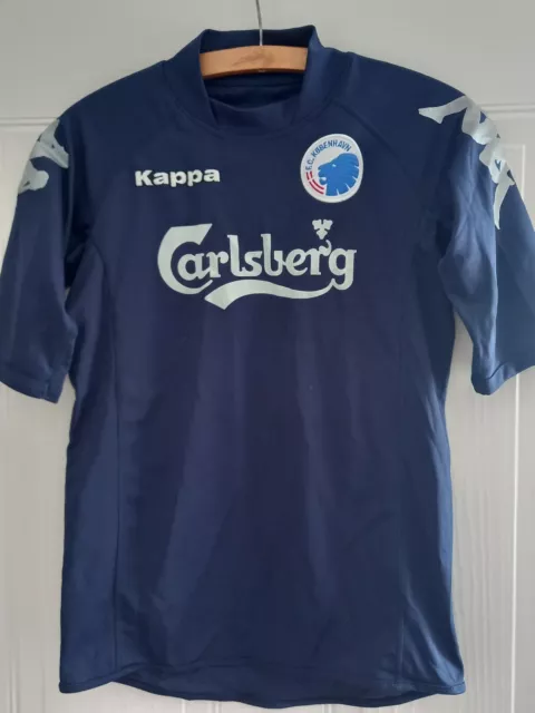 FC Kopenhagen Fußball Shirt 2009 2010 Drittes Top Trikot Kappa Original seltene Größe