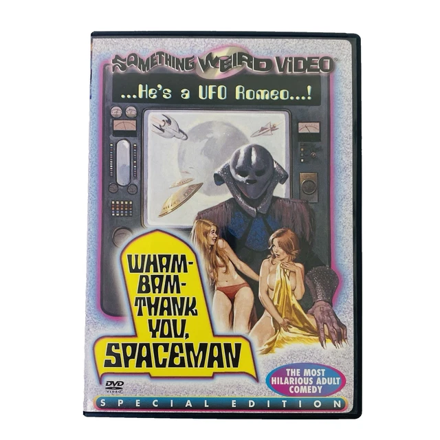 WHAM - BAM Thank You Spaceman DVD Something Weird Video Rare