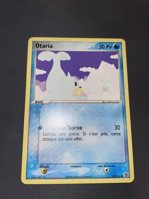 Otaria Commune - Pokemon 78/112 Ex Rouge Feu Vert Feuille Neuf Francais